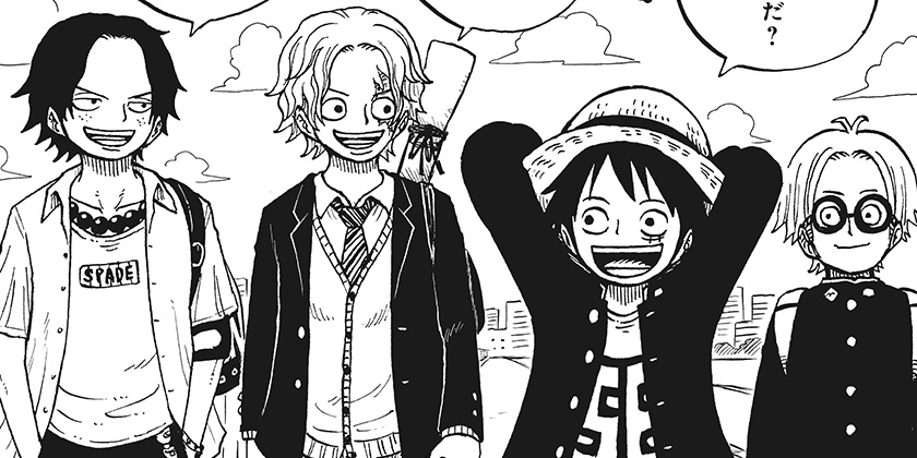 [66話 前編]ONE PIECE学園 - 小路壮平/『ONE PIECE』（原作：尾田栄一郎）より | 少年ジャンプ＋