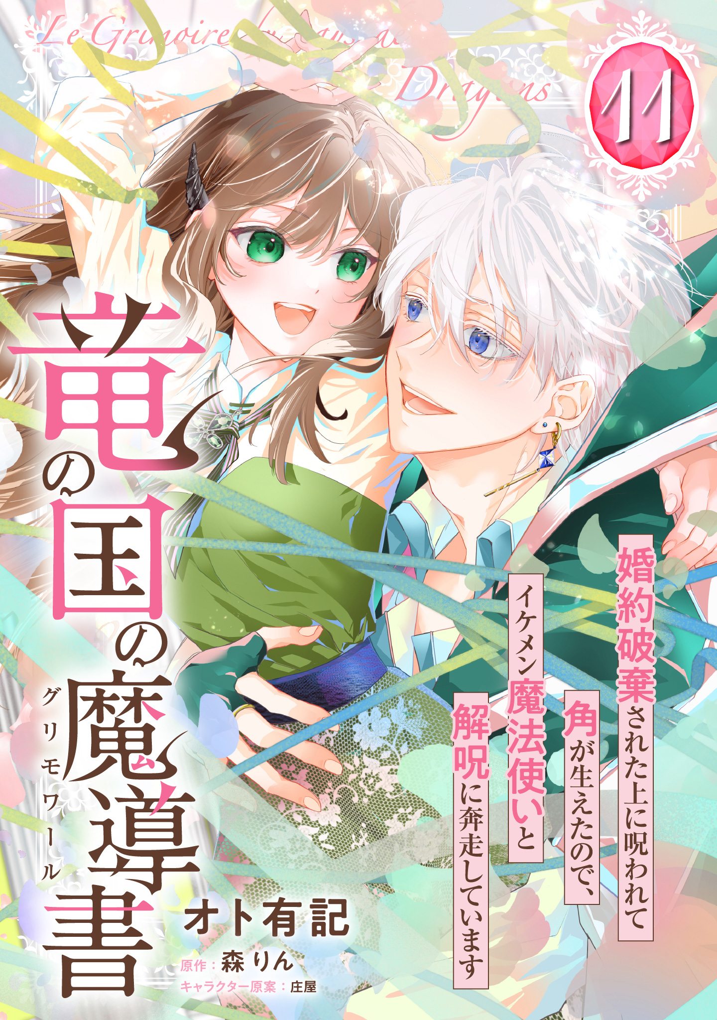 竜の国の魔導書 ～婚約破棄された上に呪われて角が生えたので、イケメン魔法使いと解呪に奔走しています～ 11