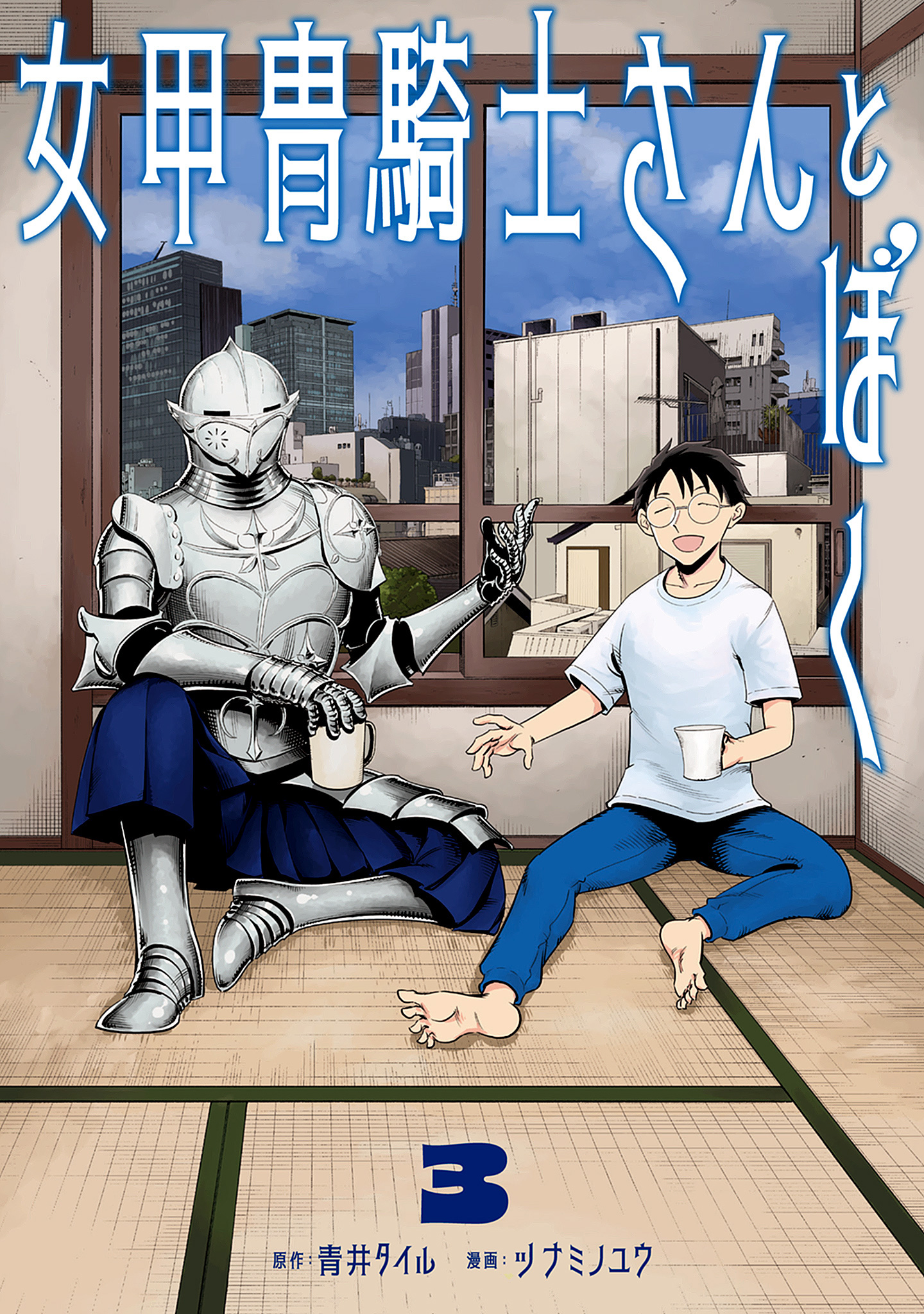 女甲冑騎士さんとぼく